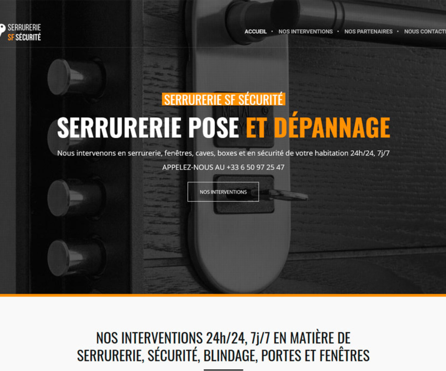 Serrurerie pose et dépannage